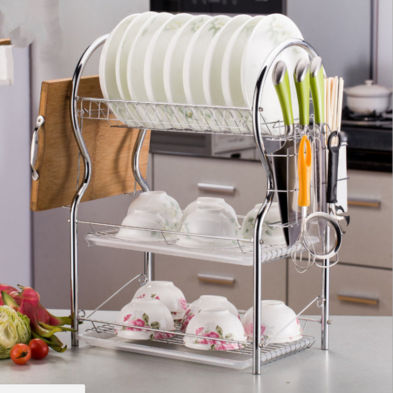 Rebrilliant Cutlery Holder Dish Rack Wayfair.co.uk